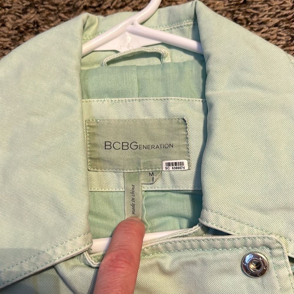 Bcbgeneration Mint Utility Jacket - image 4